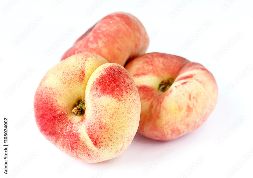 Fig peach isolated Fig peach isolated
