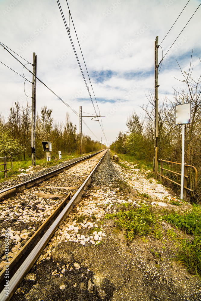 railroad tracks