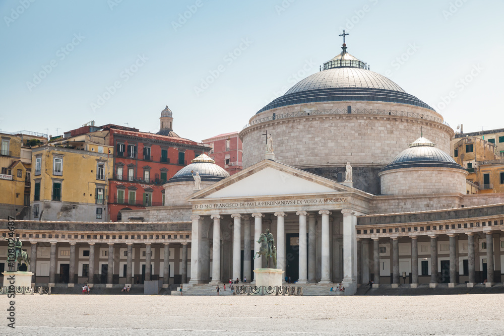 Church of San Francesco di Paola. Naples, Italy
