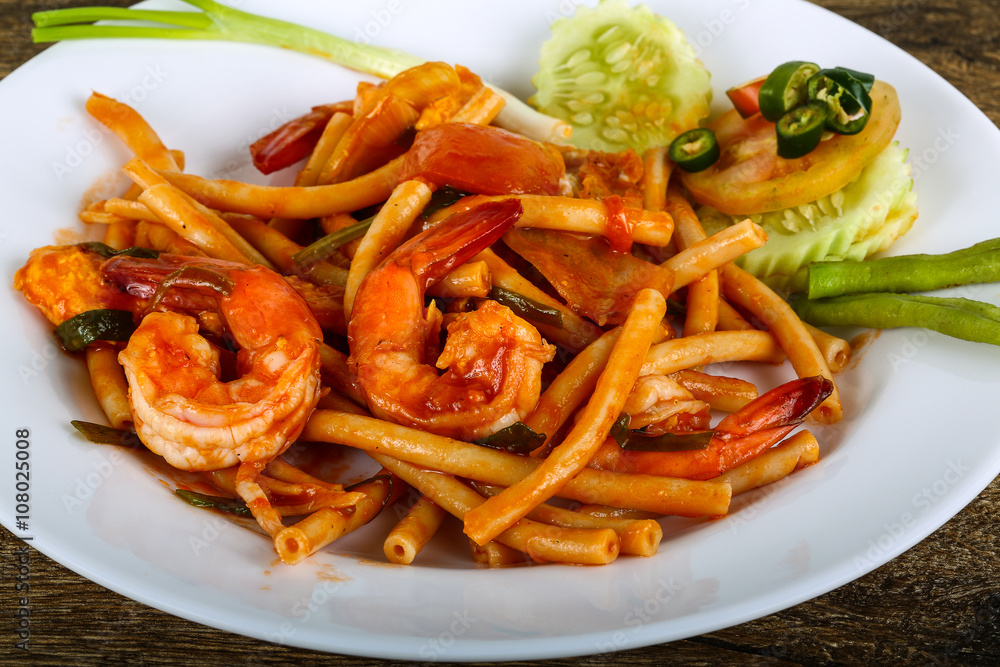 Pasta with seafood Pasta with seafood