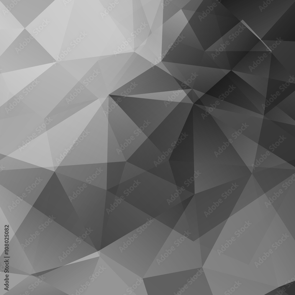 Abstract gray triangles background Abstract gray triangles background