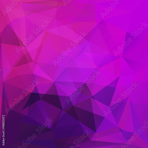 Abstract pink triangles background