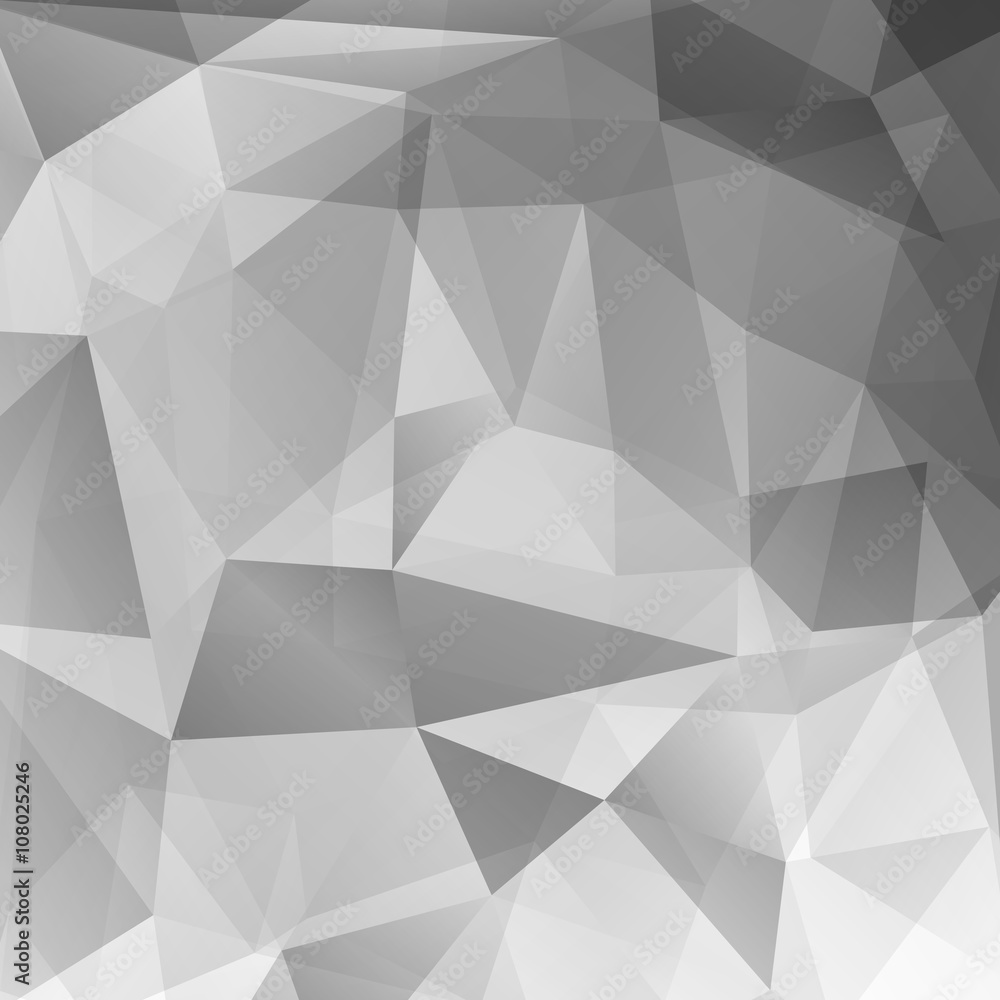 Abstract gray triangles background Abstract gray triangles background