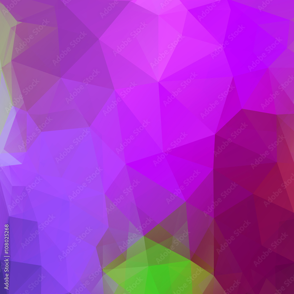 Obraz premium Abstract colorful triangles background