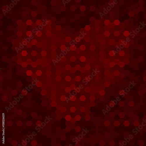 Abstract seamless background of hexagons