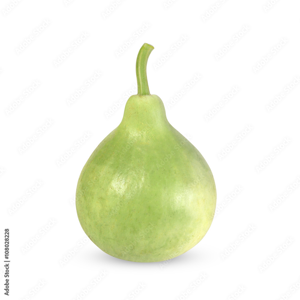 Calabash, Bottle Gourd isolated on white background Calabash, Bottle Gourd isolated on white background