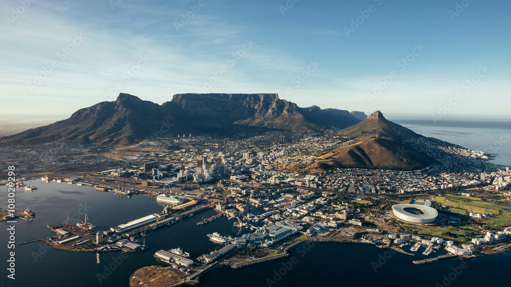 Fototapeta premium Miasto Kapsztad, Republika Południowej Afryki