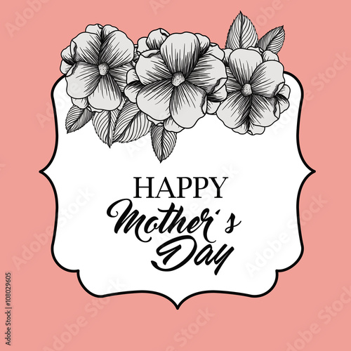 happy mothers day design