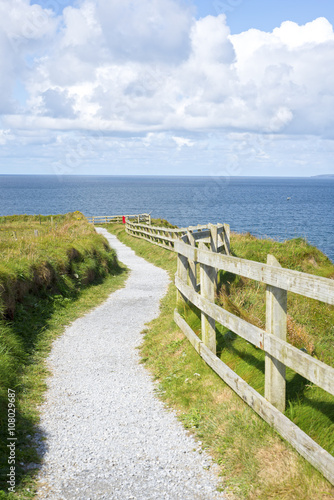lovely cliff walk on the wild atlantic way