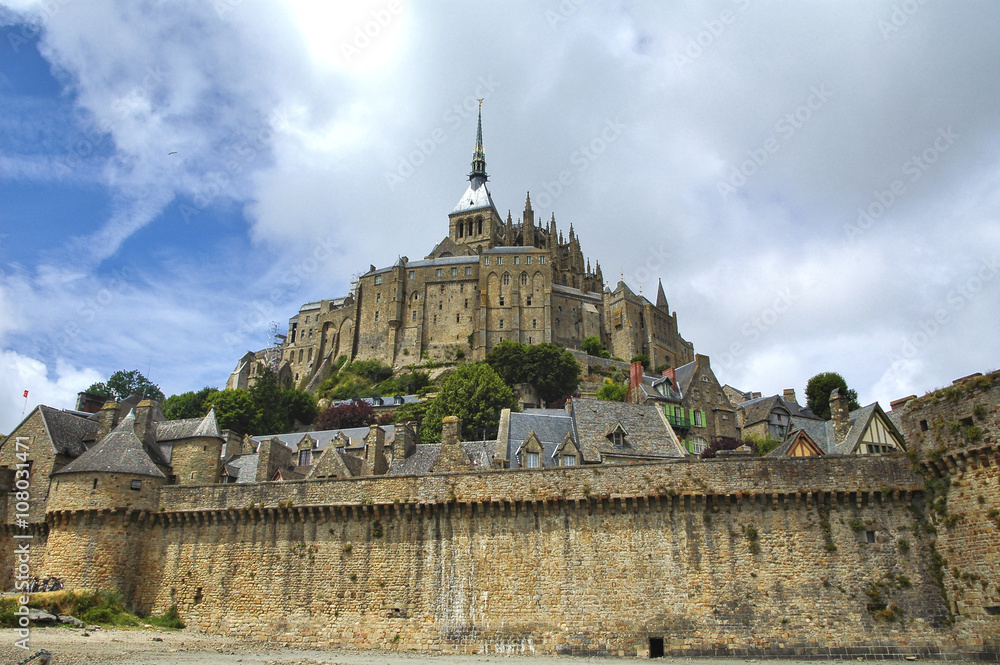 Obraz premium Le Mont-Saint-Michel (Normandy, France)