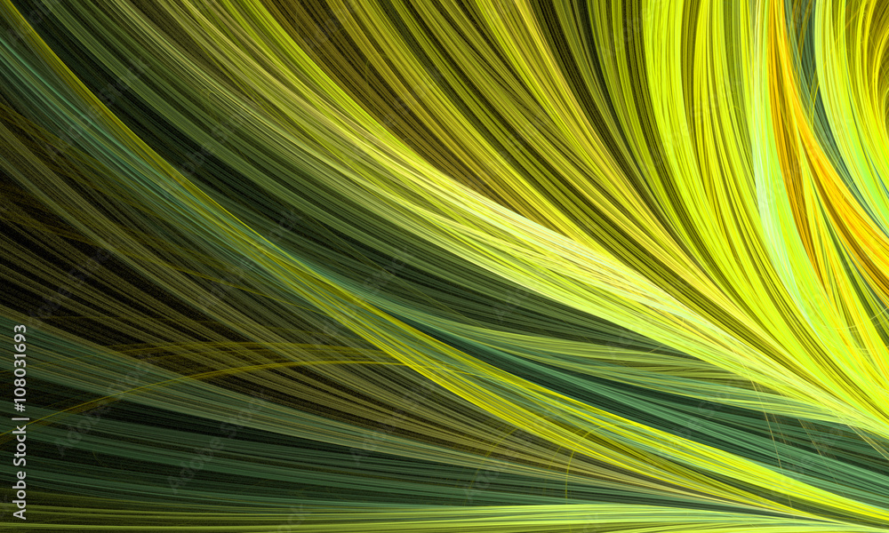 Fototapeta premium Abstract wallpaper. Abstract fractal. Fractal art background for creative design. Decoration for wallpaper desktop, poster, cover booklet, card. Psychedelic. Print for clothes, t-shirt.