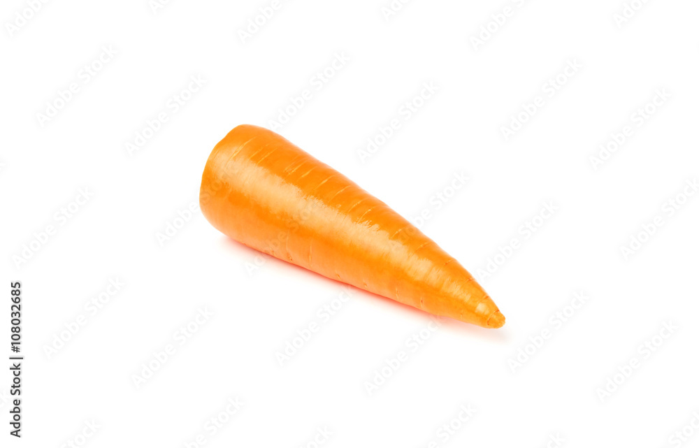 Peeled carrots. Peeled carrots.