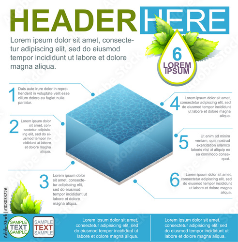Water Flyer Template