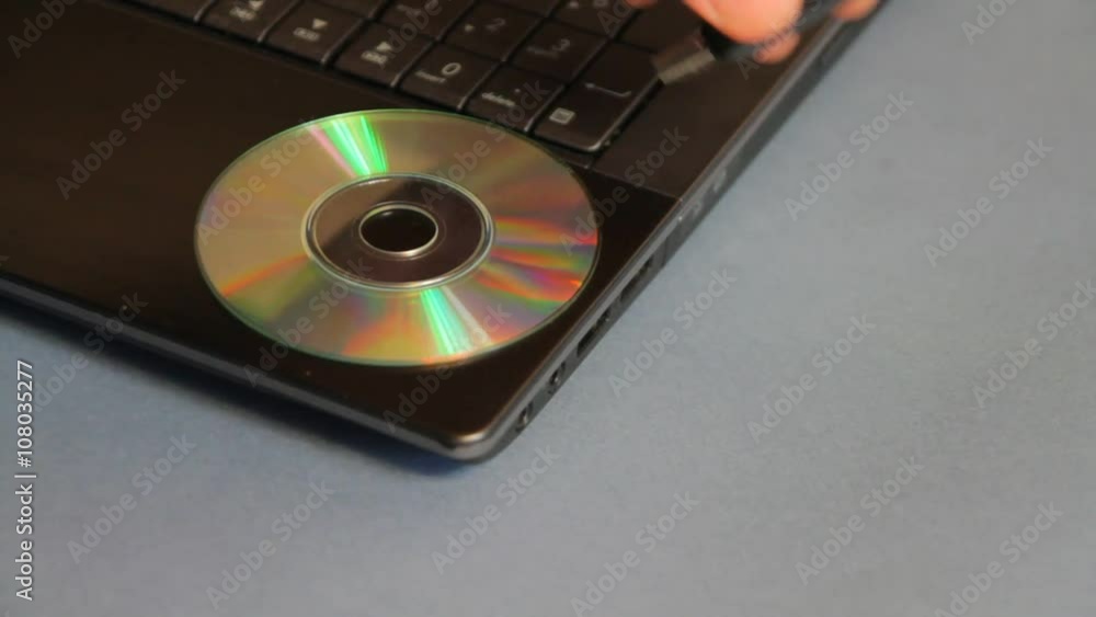 Keypad of a notebook and usb drive. Fragment of the keypad of the modern notebook and usb flash drive Keypad of a notebook and usb drive. Fragment of the keypad of the modern notebook and usb flash drive