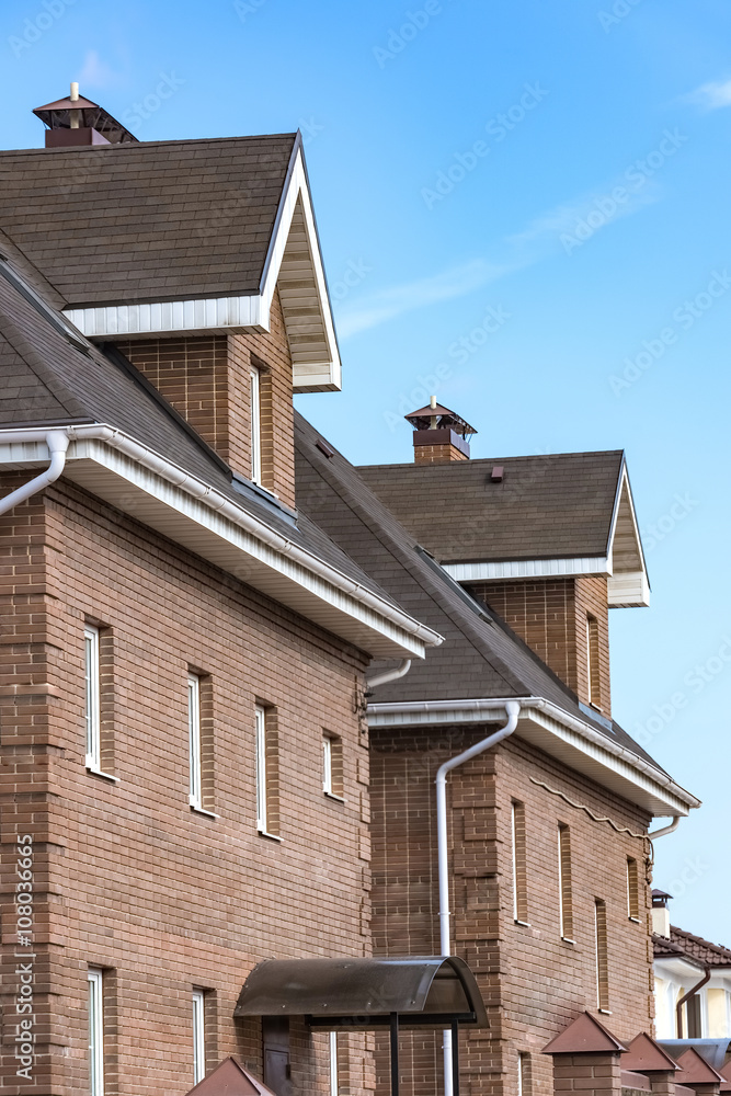 gable house with a roof gable house with a roof