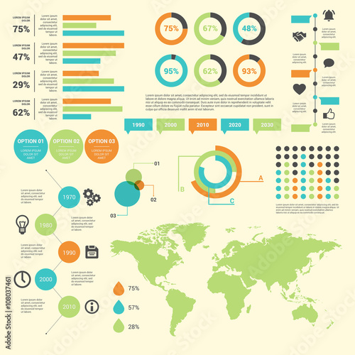Business infographic 086