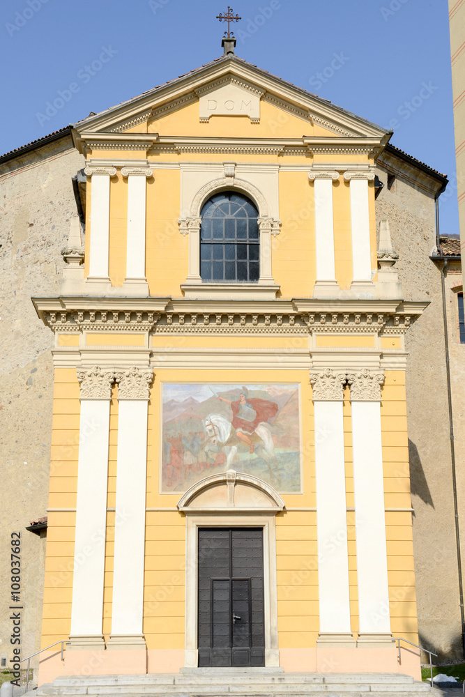 The church of Saint Maurizio at Bioggio