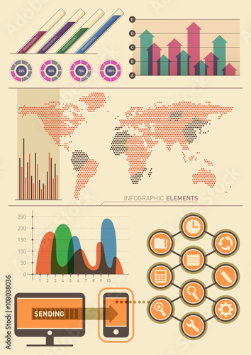Business infographic 087