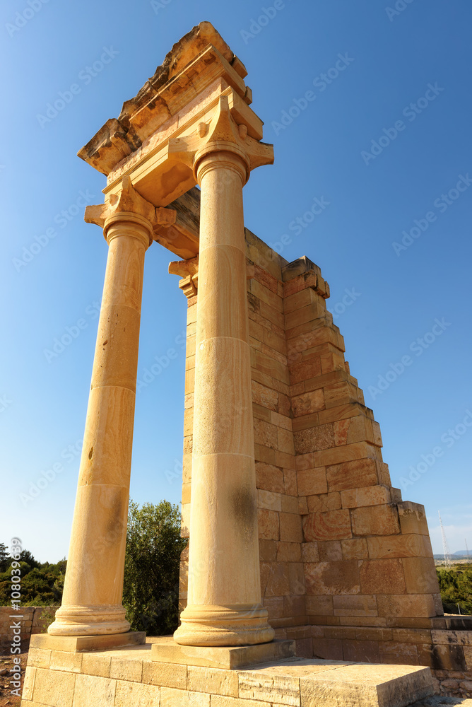 Ruins of the Sanctuary of Apollo Hylates - main religious centres of ancient Cyprus Ruins of the Sanctuary of Apollo Hylates - main religious centres of ancient Cyprus
