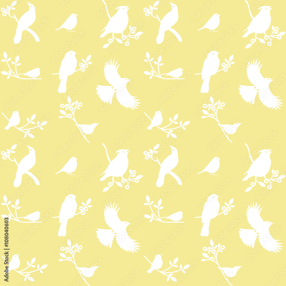Vector Collection of Bird Silhouettes Vector Collection of Bird Silhouettes