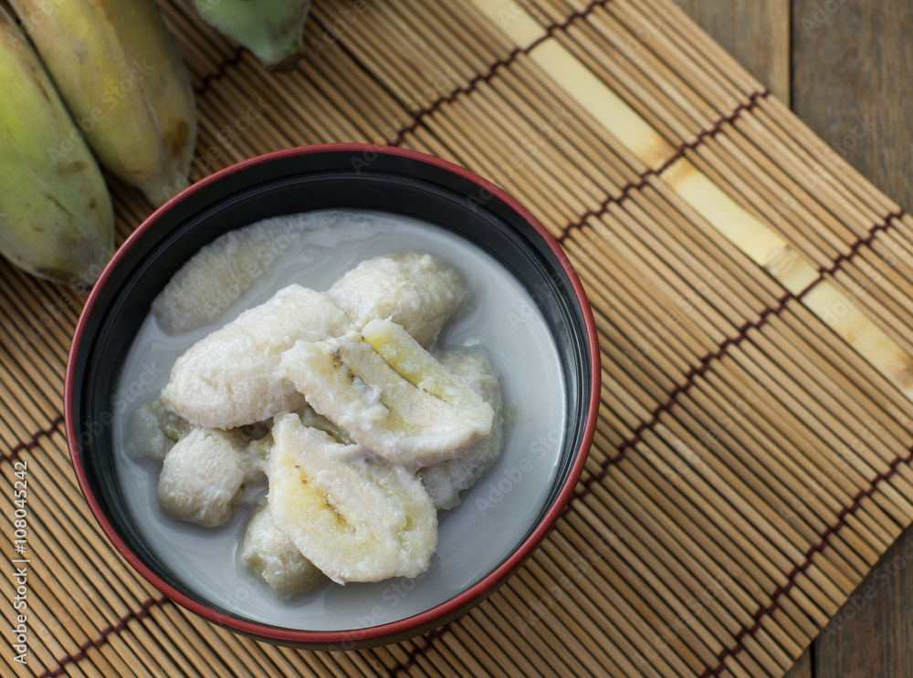 Banana in coconut milk Banana in coconut milk