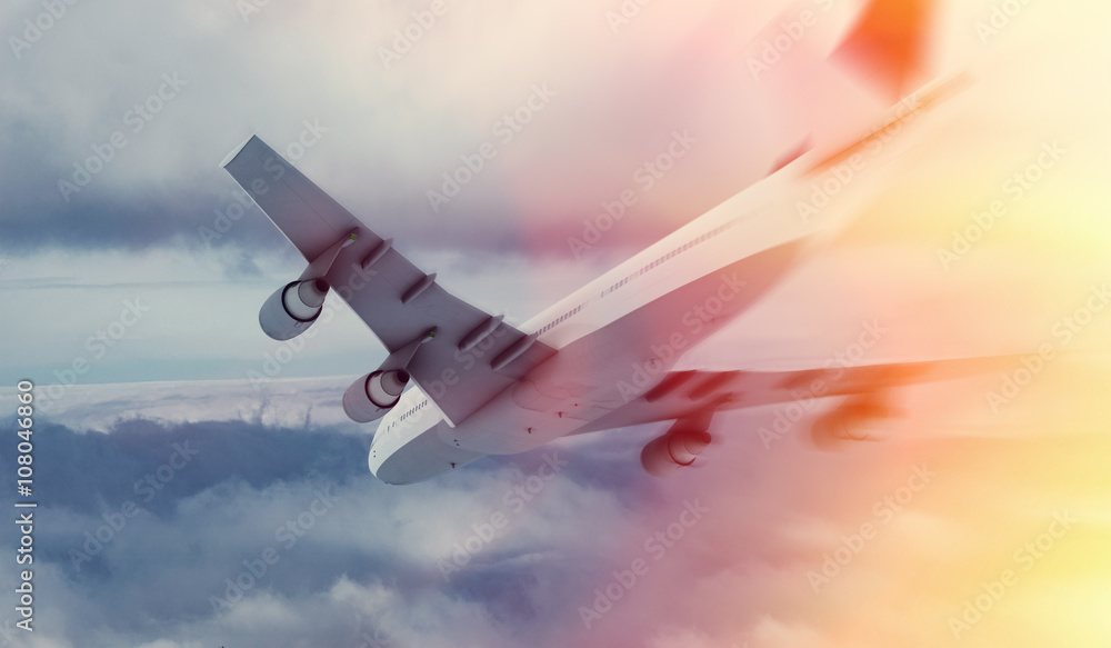 Obraz premium Airplane Crash