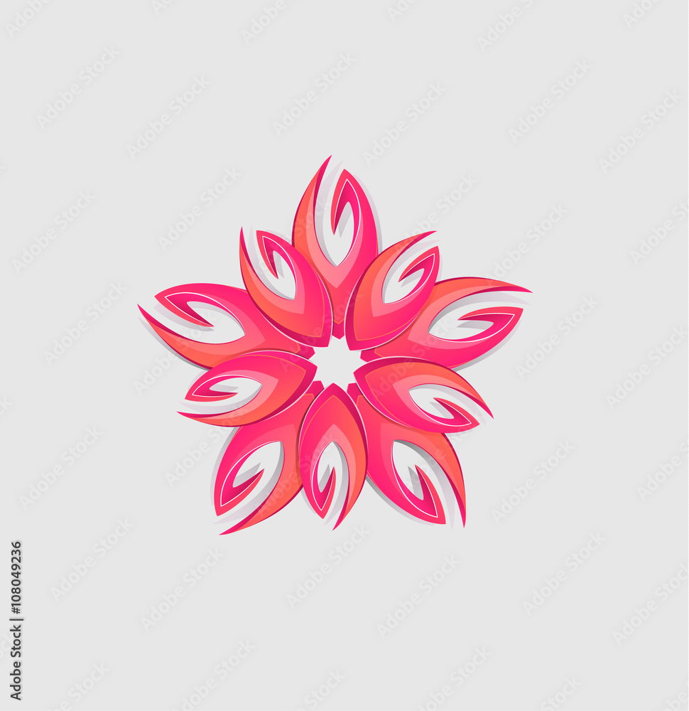 Naklejka premium logo design template