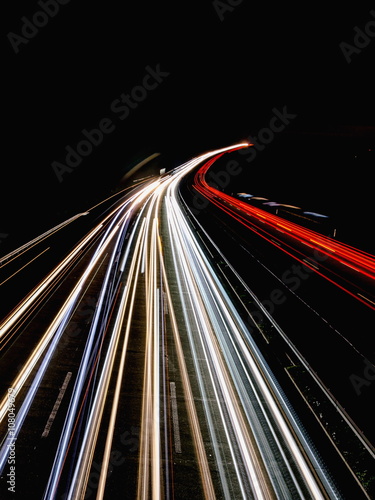 Verkehr bei Nacht