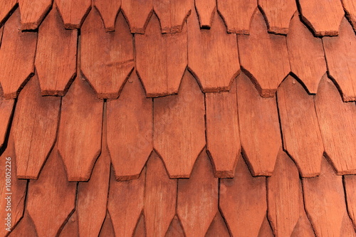 Foto Red wood pattern