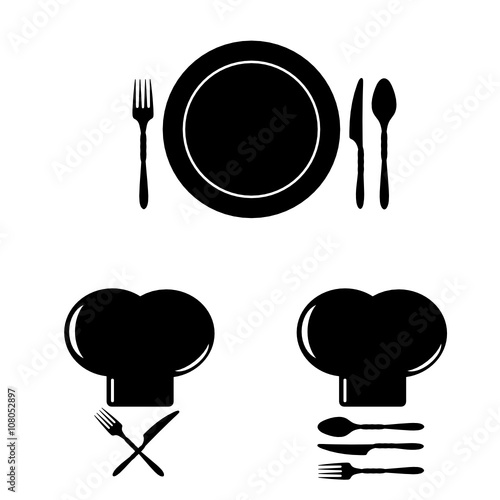 chef cooking hat illustration