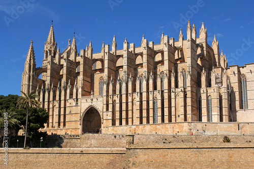 La Seu Cathedral of Palma in Palma de Mallorca, Spain © chrupka