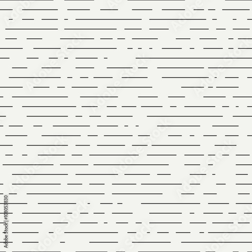 Geometric abstract seamless discrete pattern. Wrapping paper. Scrapbook. Tiling. Vector illustration. Background. Graphic dashed strokes texture. Fine ripple structure. Seamless monochrome pattern.