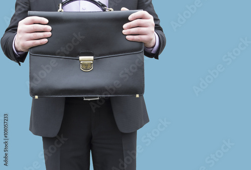 Man with briefcase

