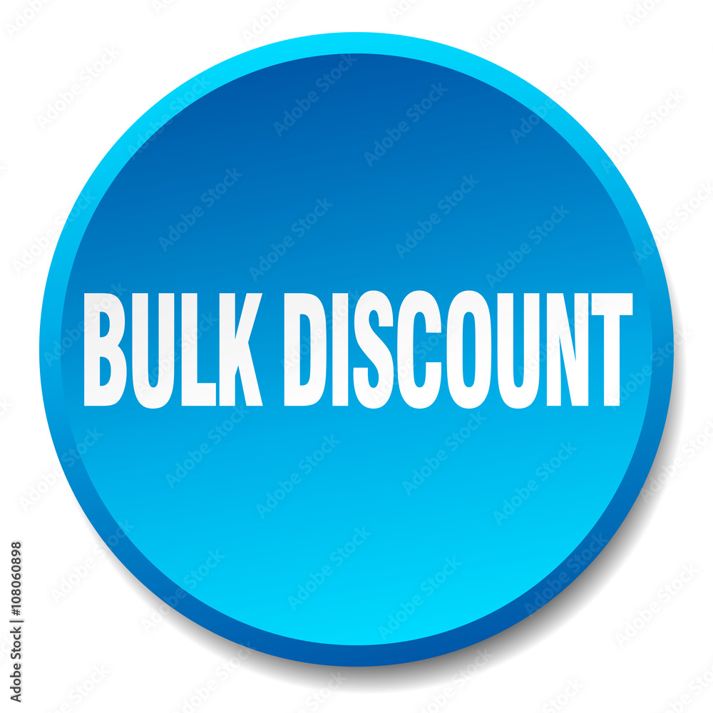 bulk discount blue round flat isolated push button bulk discount blue round flat isolated push button