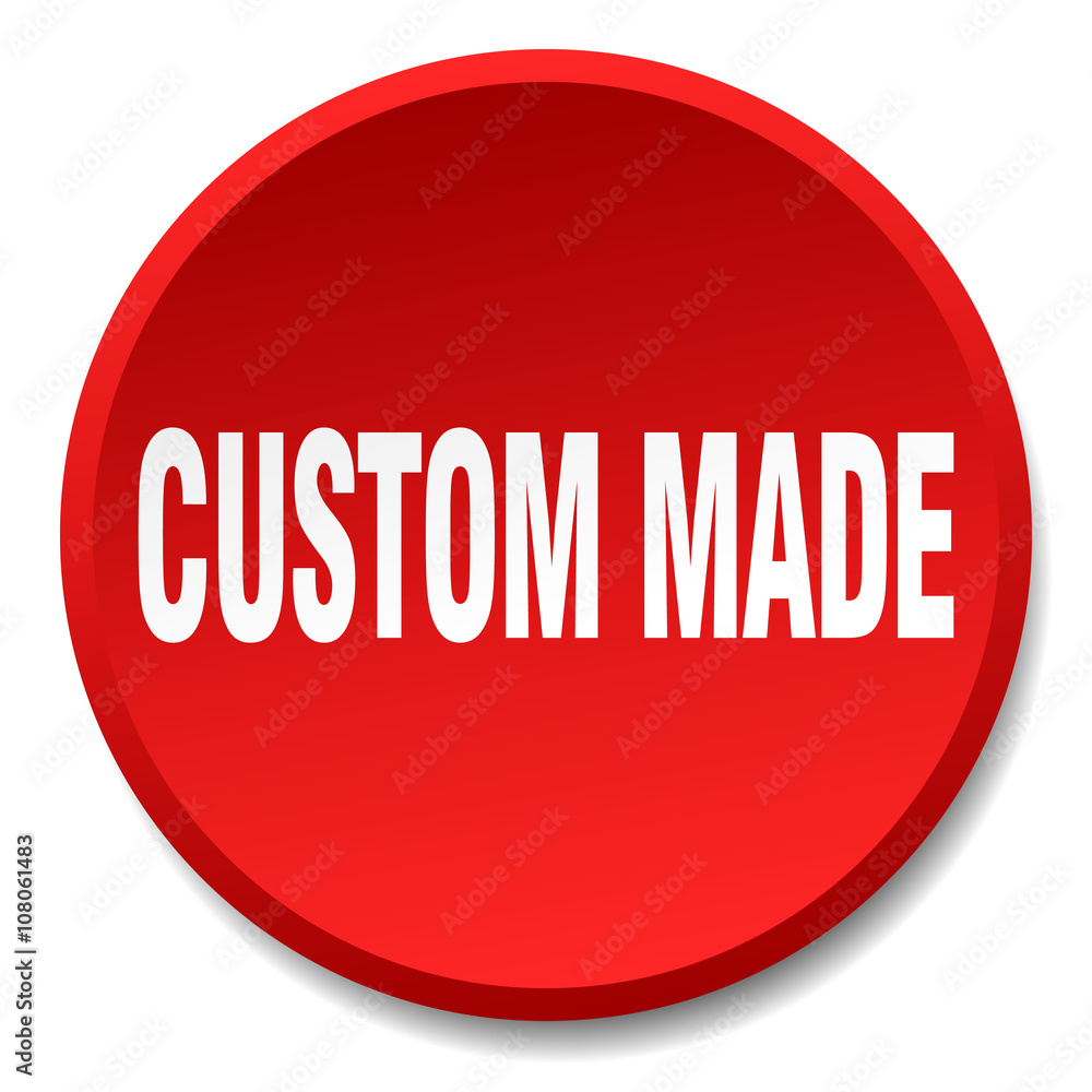 custom made red round flat isolated push button custom made red round flat isolated push button