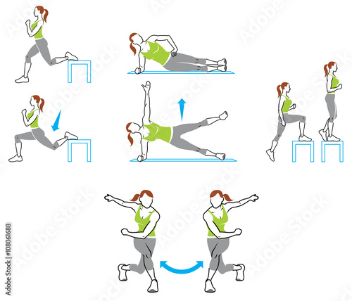 Bikini Kickstart exercises
