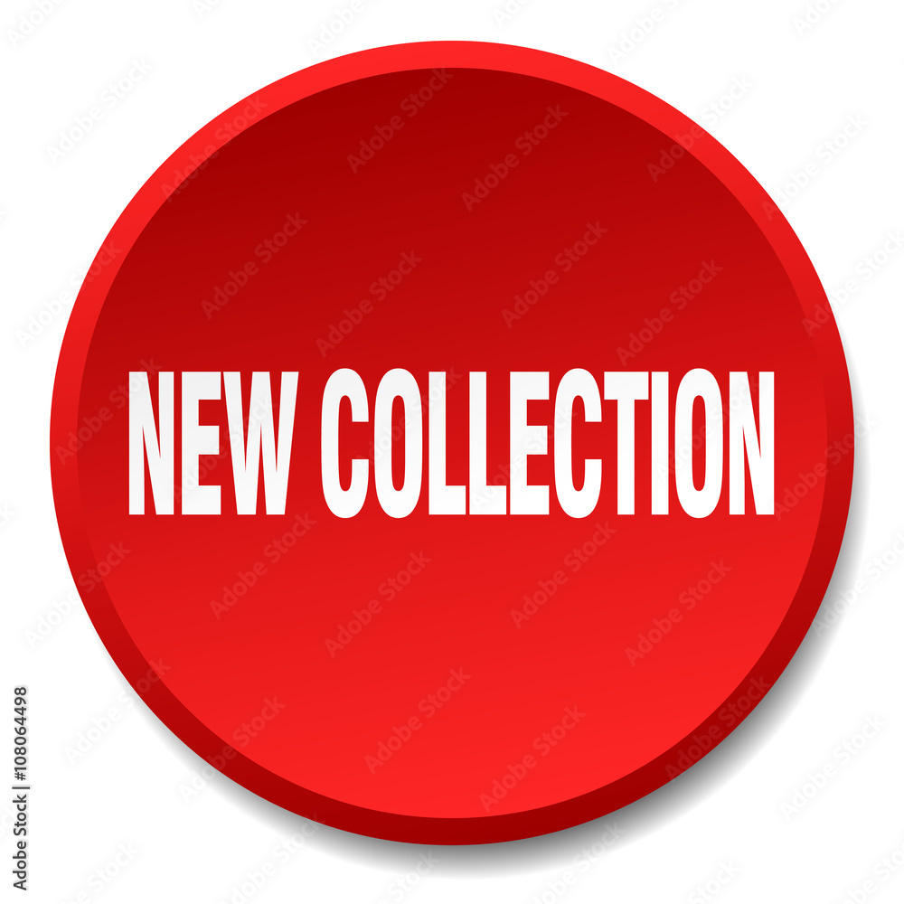 new collection red round flat isolated push button new collection red round flat isolated push button