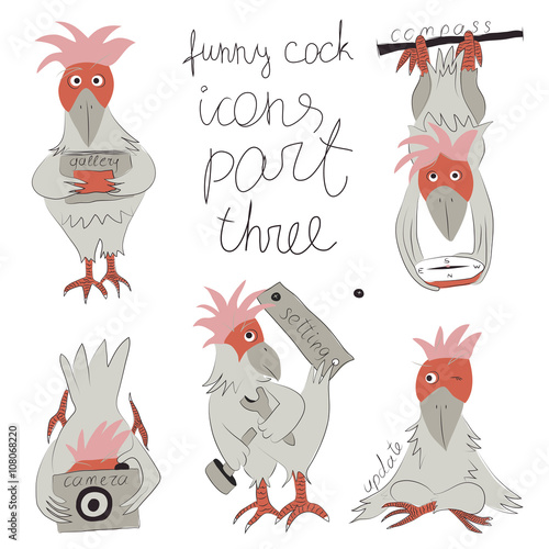 funny cock- icons part three