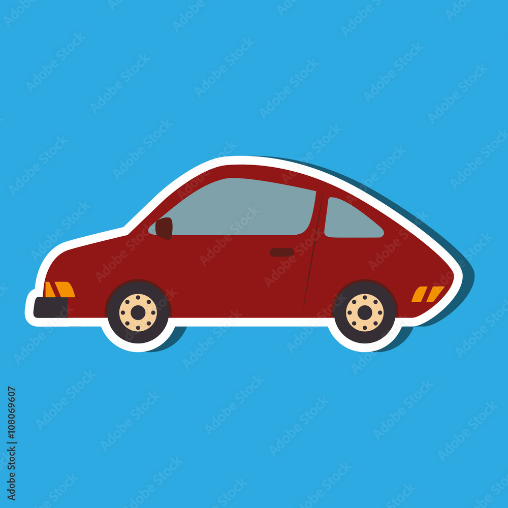 vehicle icon  design 