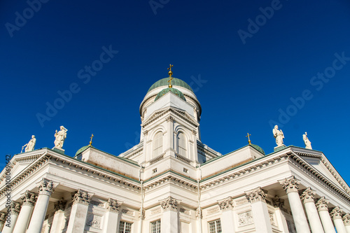Helsinki Cathedral: the Finnish Evangelical Lutheran cathedral. The church was originally built a tribute to the Grand Duke of Finland, Tsar Nicholas I of Russia © uskarp2