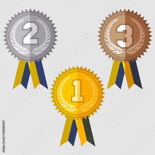 Set of signs medal
