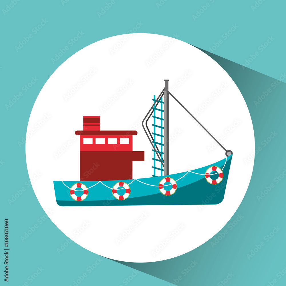 fishing icon design fishing icon design