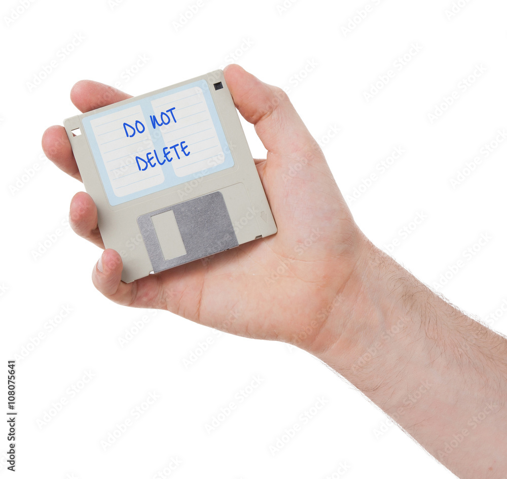 Floppy disk, data storage support Floppy disk, data storage support