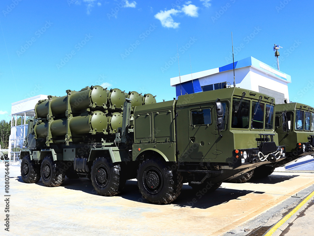Obraz premium Cruise missile complex