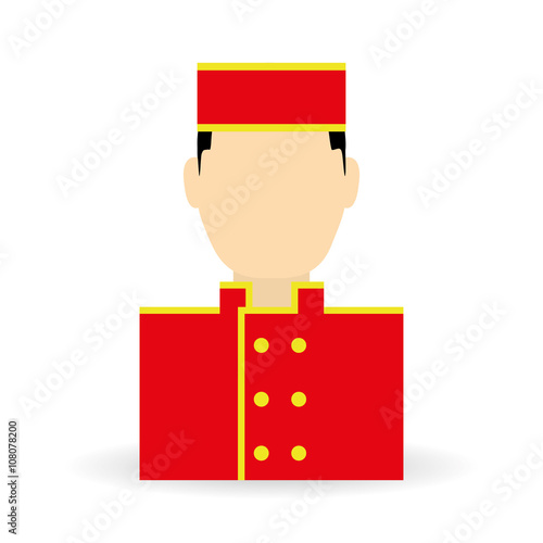 Hotel vector illustration , vector icon