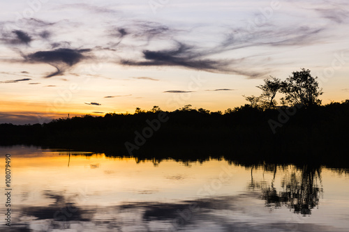 amazon sunset