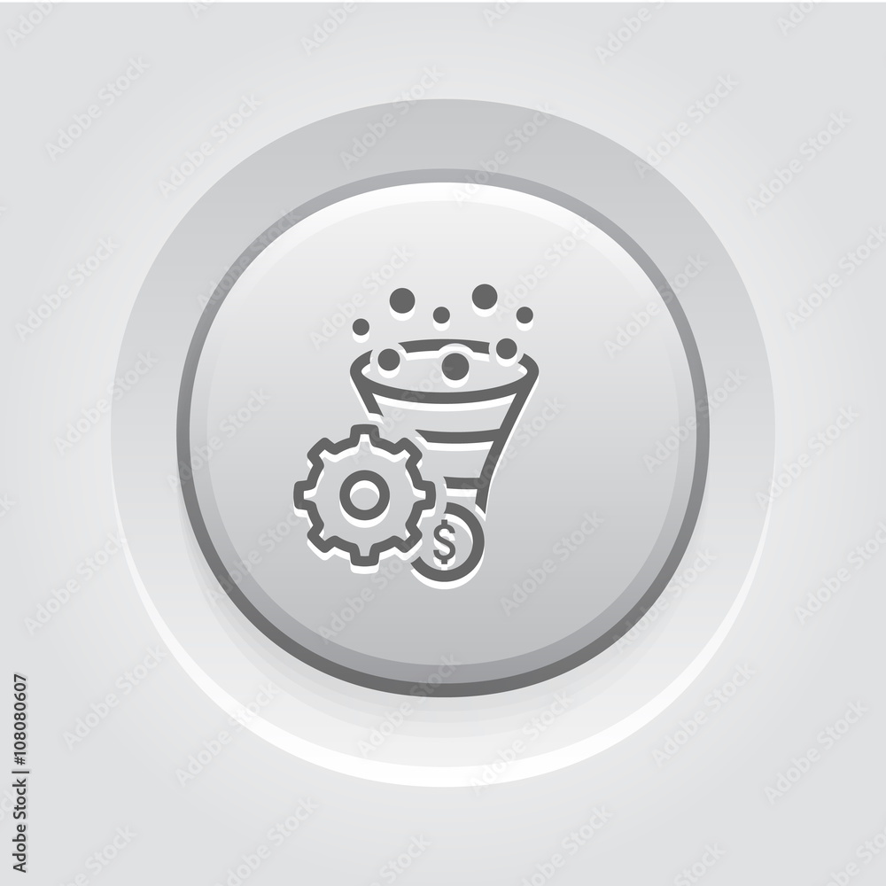 Conversion Rate Optimisation Icon. Conversion Rate Optimisation Icon.