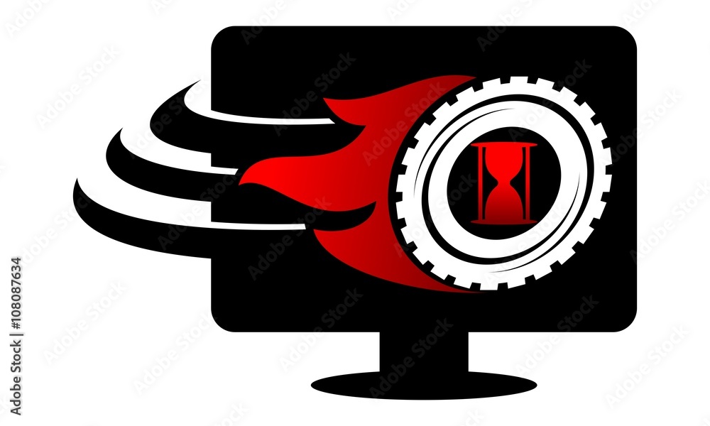 Monitor Gear Speed Sand Timer Monitor Gear Speed Sand Timer