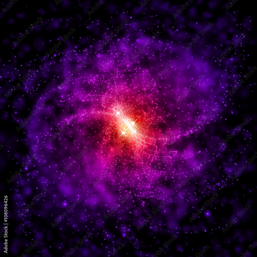Cosmic color dust cloud nebula Cosmic color dust cloud nebula