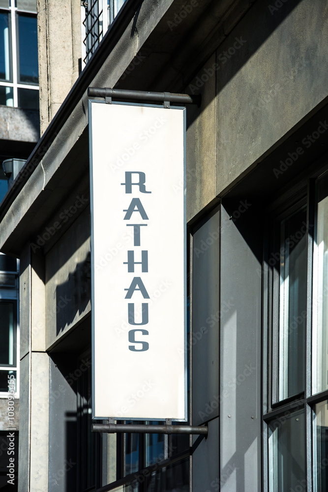 Schild 73 - Rathaus Schild 73 - Rathaus